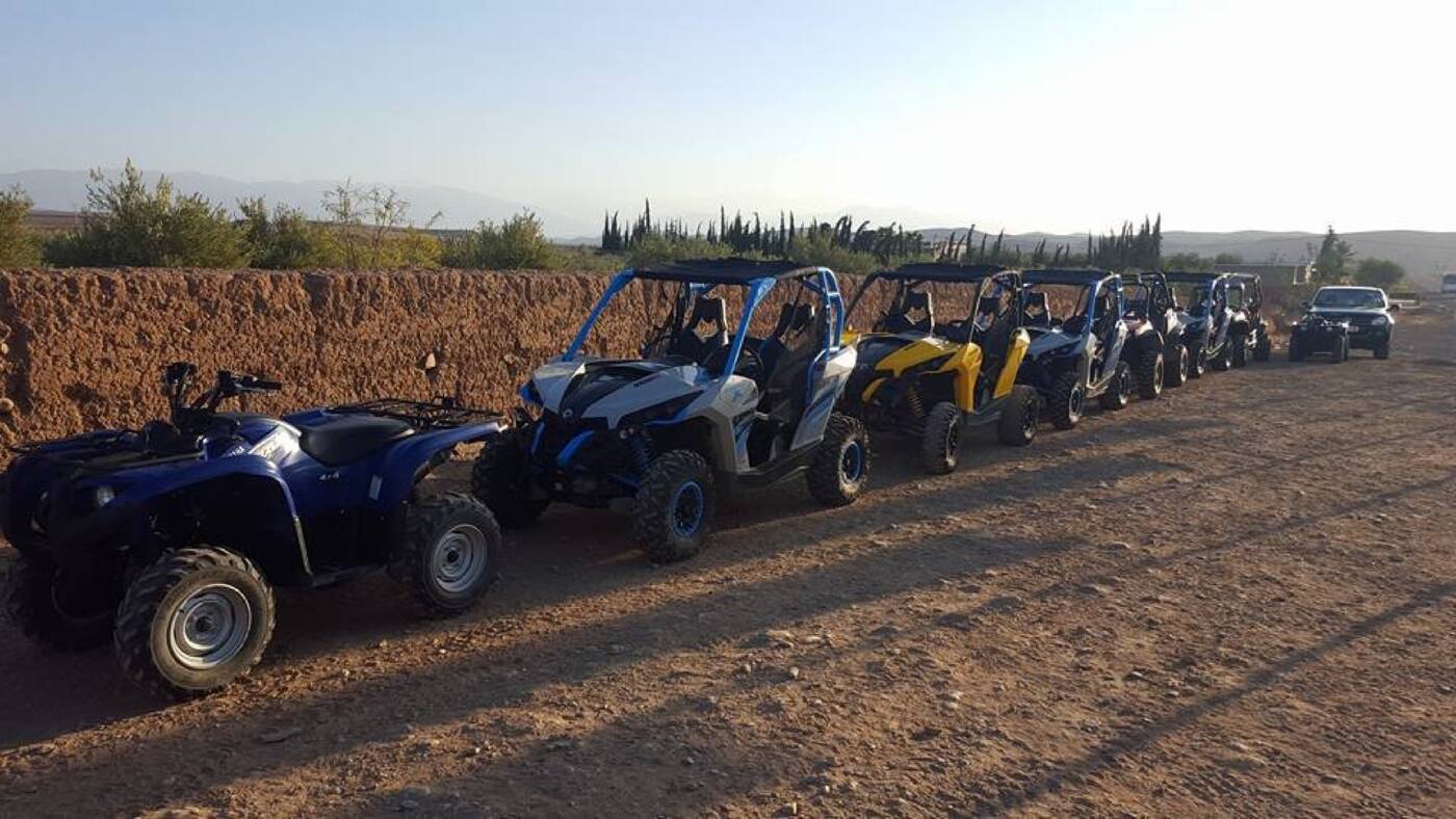 Quad dans l'Atlas et le désert d'Agafay